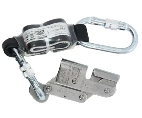 Trava-Quedas 3M Altiseg Para Cabo de Aço 8mm Deslizante Com ABS e 2 Mosquetões HB004557854