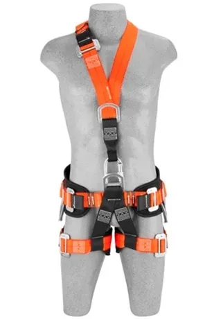 Cinto Paraquedista Facintos Em Y 5 Argolas Modelo TT Proteção Lombar e Pernas CA 39136