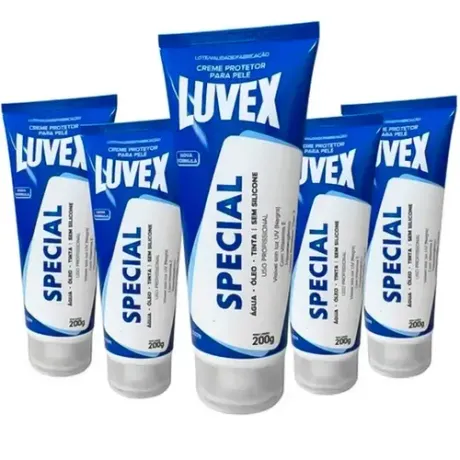 Creme LUVEX Special Bisnaga 200gr Grupo 3 CA 51279 Kit Com 5 unidades