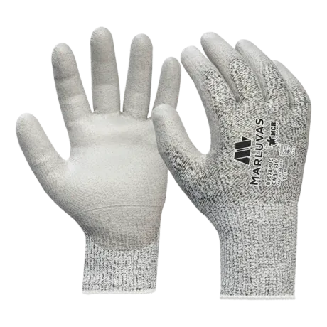 Luva de Proteção Ultra Tech Cut5 Pu Marluvas Anticorte Nível 5 e Banho de Pu na Palma CA 31519