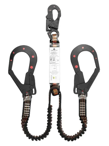 Talabarte Duplo em Y 55mm e Fita Tubular Dielétrico Delta Plus WPSAN245140PRR