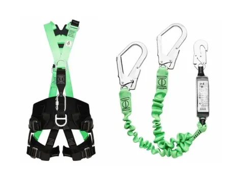 Cinturão DGMaster 5 Pontos DG-5200 + Talabarte Duplo em Y DG-8010 CA 46163