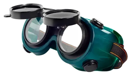 Óculos Maçariqueiro Com Visor Articulado Lente Verde 5.0 Delta Plus WPS0281 CA 17573