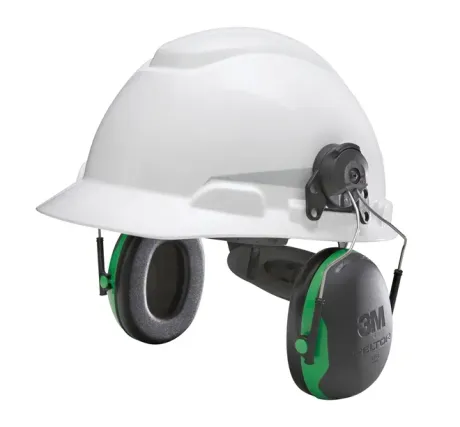 Capacete 3M H700 Ajuste Fácil Acoplado com Abafador Peltor X1P3E Haste Metálica