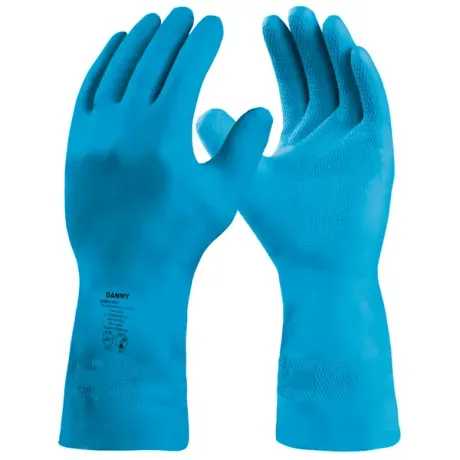 Luva Silver Latex Grip Danny DA-360 Anti-Alérgica Forro Silver Antibacteriana CA 40730