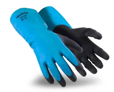 Luva Nitromax 15 Hexarmor HexCherm Para Risco Mecânico e Químico Impermeável CA 42285