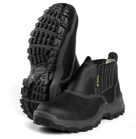 Bota de Segurança Delta Plus SAMPA OB SRA Com Bico de Pvc Modelo Leve e Muito Conforto CA 45258