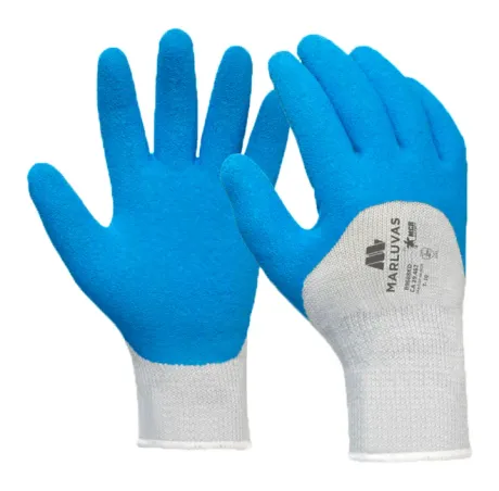 Luva Para Serviços Gerais Marluvas Flex Tuff 3/4 Menphis Com Banho de Látex CA 29462