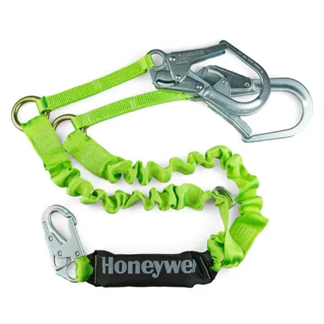 Talabarte Duplo Em Y Honeywell Ganchos de 55MM 980WRS-RR-BR Com Anéis de Resgate