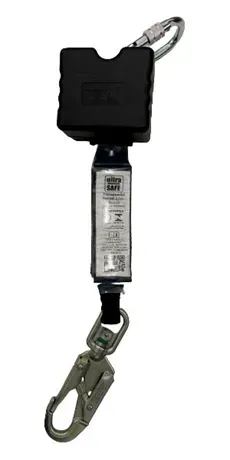 Trava-Quedas Retrátil UltraSafe Rocco USTR5000250 Com Fita de 2,5 Metros