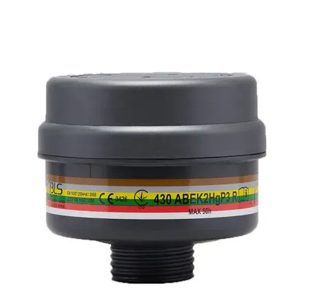 Cartucho BLS 430 ABEK2hgP3R Multigases, Mercúrio + P3 Compatível Com a Máscara BLS 5150