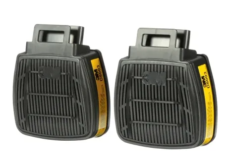 Cartucho 3M D8003 Para Gases Ácidos e Vapores Orgânicos Compatível Com a Máscara Secure Click 3M