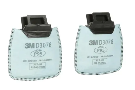 Filtro 3m Secure Click D3078 P2 Com Carvão Ativado VO + GA e Ozônio PAR