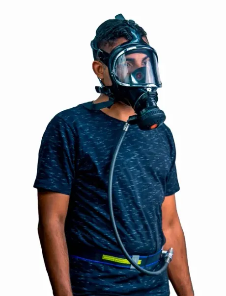 Máscara Respiratória de Ar Mandado Conjunto Air Safety Arconova 512614 CA 8051