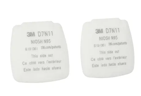 Filtro para Particulados 3M™ Secure Click D7N11 P2 N95 Vendido por Par