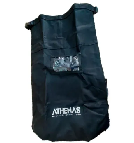Sacola Para Armazenamento de Cordas Athenas Preta e Amarela AT BAG