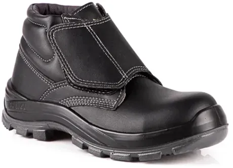 Bota de Segurança Bracol 4031BVLM1602EL NR10 Eletricista em Microfibra Bico Composite com Fechamento em Velcro e Palmilha Antiperfuro CA 39040