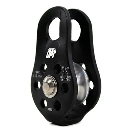 Polia fixa Sideup em alumínio para Corda até 12MM 20kN