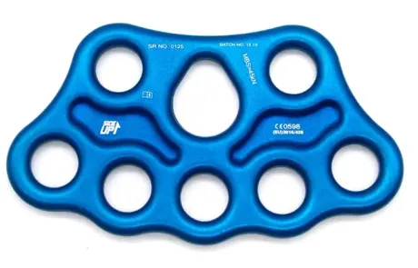 Placa de Ancoragem 5+3 furos em Alumínio de Alta Resistência 45kN Sideup SU1423