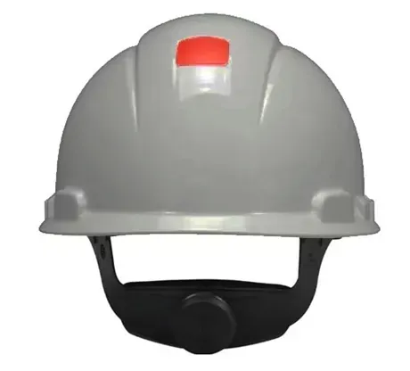 Capacete de Segurança 3M H-708 Secure Fit Cinza Com Suspensão de Catraca e Sensor UV HB004732440 CA 29638