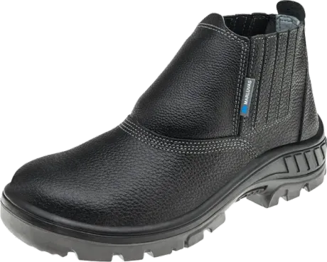 Bota de Segurança Marluvas 95B19 A PA em Couro Bico e Palmilha Antiperfuro de Aço CA 41430