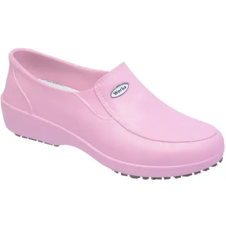 Calçado Feminino Profissional Lady Works CA 40293 BB95 Rosa
