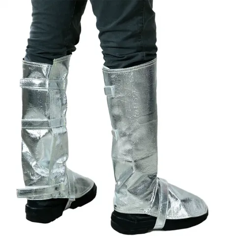 Perneira Carbono Aluminizada Benetherm para Calor Radiante e Respingos de Metais em Fusão 1400°C CA 38355