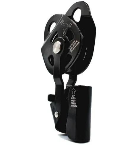 Polia Oscilante em Alumínio com Sistema Anti Retorno 25KN USCLIMB UC1009