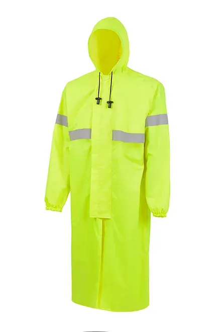 Capa de Chuva Vértice Linha Premium Amarelo Limão em Nylon Fechamento Duplo CA 28728