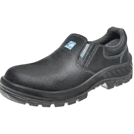 Sapato de Segurança Marluvas 30T19 C Em Couro e Bico de Composite Colarinho CA 46192