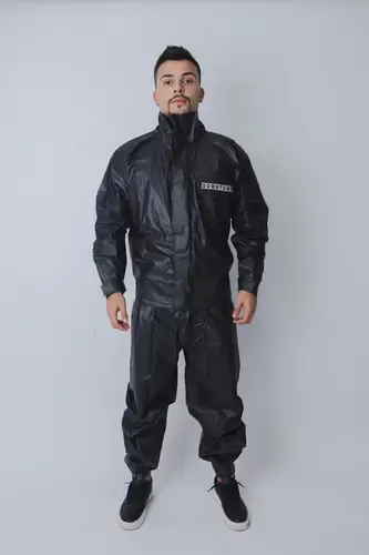 Conjunto para Motociclistas de PVC Impermeável com Refletivos Maicol