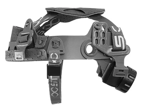 Suspensão Tipo Catraca Textil de 6 Pontos e Jugular Para Capacete Steelflex Turtle STF CPTA56000