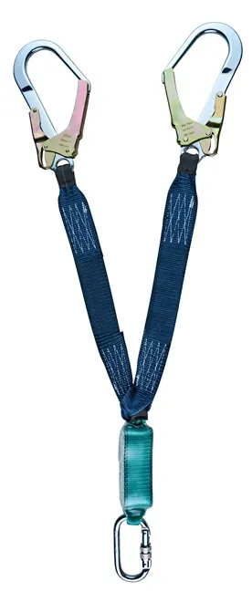 Talabarte em Y com Absorvedor de Energia Hércules HL032Y53ARG Comprimento 0,85m