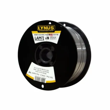 Rolo de Arame para Solda MIG Sem Gás 0.8mm Lynus LAM-1 1Kg