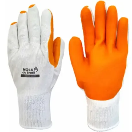 Luva de Segurança Orange Smart Volk com Resistência Mecânica e Térmica 250° CA 46816