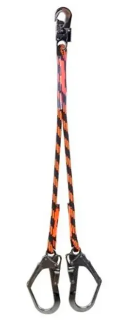 Talabarte Duplo Em Corda Altiseg Gancho 55mm HB004557797