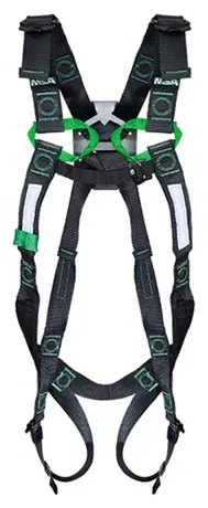 Cinturão Paraquedista 2 Pontos MSA V-Form BR Até 140 kg Tamanho 2 CA 40504