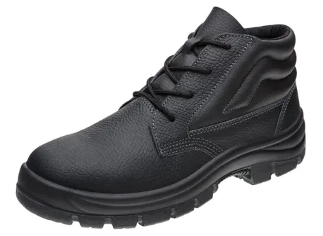 Bota de Segurança de Amarrar Marluvas Safety Flex 11SFB41-BP Acolchoada Com Bico de PVC CA 42867
