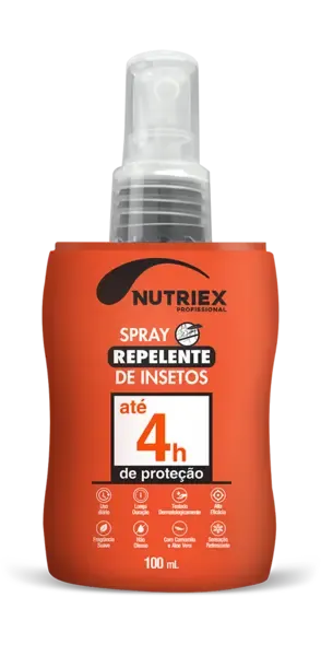 Repelente de Insetos Spray Até 4 Horas Nutriex 100ml