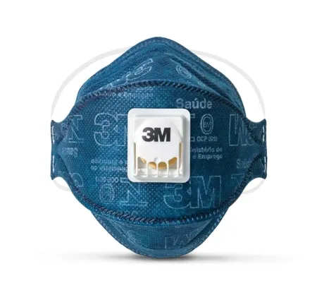 Respirador 3M Valvulado AURA Azul 9322+BR PFF2 CA 30594