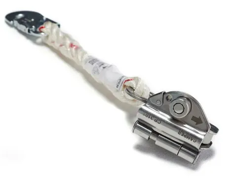 Trava Quedas Camper 3101 Para Corda de 12MM Em Aço Inox Com Extensor Em Corda