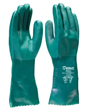 Luva de Pvc Imbat Lv-pvc36 Comprimento 36Cm Antiderrapante Ca 41917