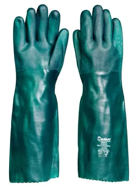 Luva de Pvc Imbat Lv-pvc46 Comprimento 46Cm Antiderrapante Ca 41917
