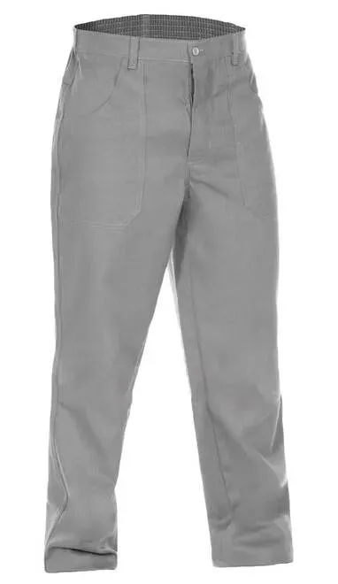 Calça NR10 Risco 2 Atpv 11 Arco Elétrico e Retardande a Chamas Marca Maicol Sem Faixa Refletiva e Com Bolsos CA 44109