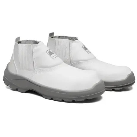 Bota de Segurança em Elástico Branca Bracol Microfibras BELF 4011BELF1600LL Bico de Composite CA 30539
