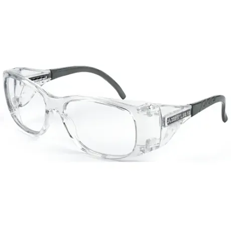 Óculos Id Safety ID 1147 Cinza Fumê Tamanho 52 Permite Lentes de Grau CA 39017
