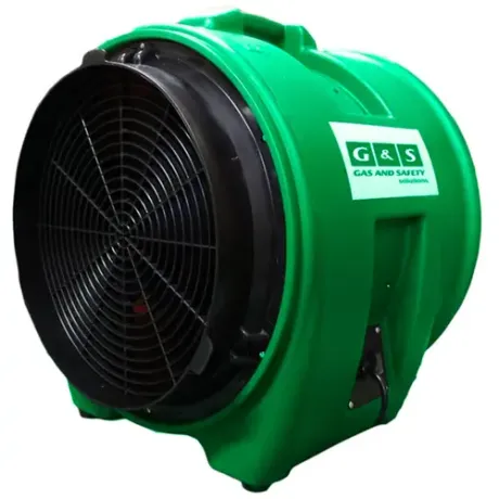 Exaustor e Insuflador Gas And Safety Atmos Safe 40Cm 220V Para Ventilação e Remoção de Gases, Fumos em Espaço Confinado
