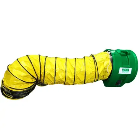 Duto de Extensão GSDUTO 40 de 10 Metros Para Exaustor Gas And Safety Atmos ATMOS SAFE 40 Cor Verde