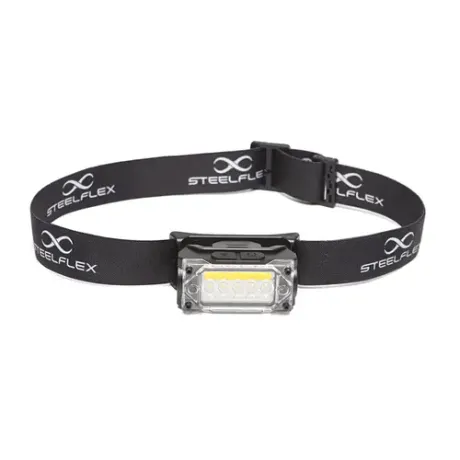 Lanterna de Cabeça Steelflex Steellight 1228 Led 400 Lúmens -Bateria 3 Horas STF-CPTA44618