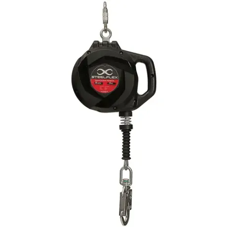 Trava-Quedas Retrátil Steelflex Cabo de Aço Inox 20 Metros STF-CQTQ0472S Anticorrosão